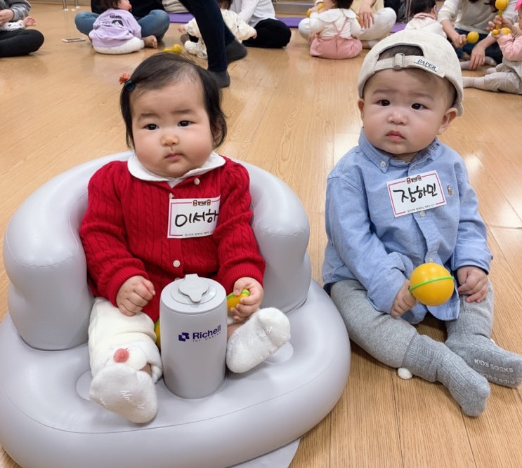  [서하기록] 첫 문센수업 - 방그리 오감만족 (4-9개월), 봄학기