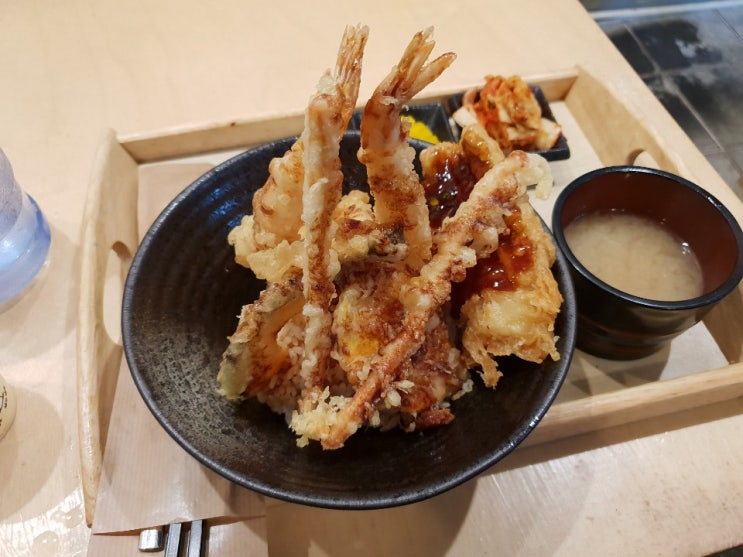  일산 웨스턴돔 텐동 맛집 - 한톨돈부리