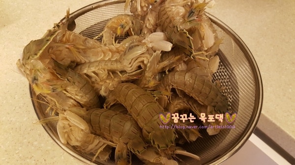 갯가재요리 갯가재찜 삶는법과 까는법 : 네이버 블로그