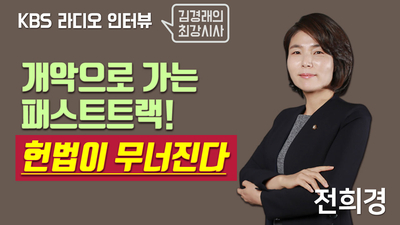  [2019.04.24 KBS라디오 인터뷰] 개악으로 가는 패스트트랙! 헌법이 무너진다