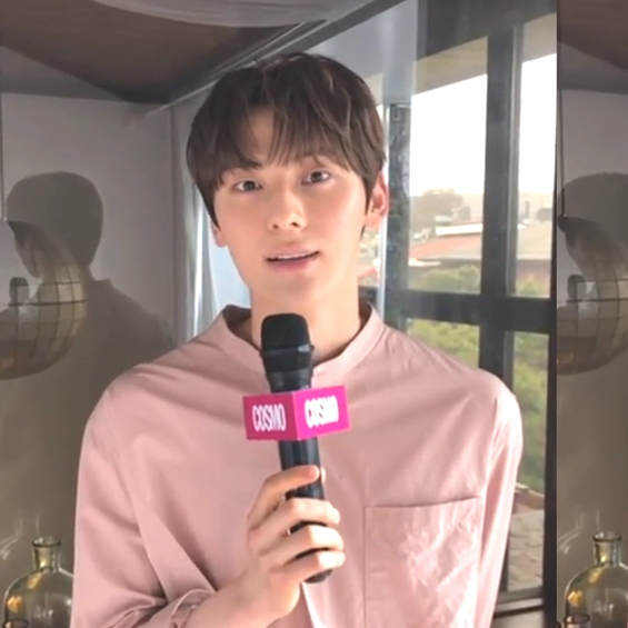  황민현 코스모폴리탄 화보촬영 옷 시스템옴므 셔츠 코디