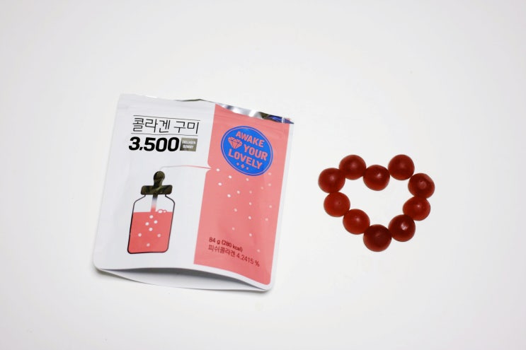  휴럼 | 휴블리 저분자 피쉬 콜라겐 쫀득 구미, 콜라겐젤리
