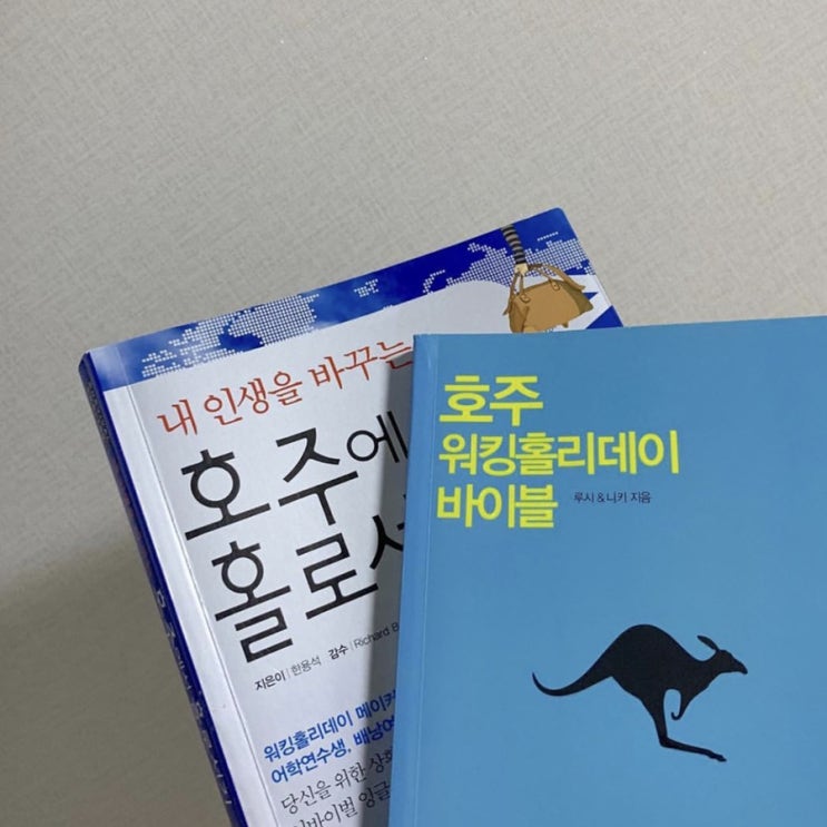  호주 워킹홀리데이 책 추천  c