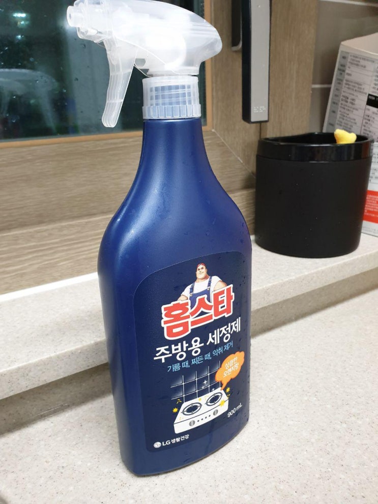  LG생활건강홈스타 주방용 세정제로 깨끗하게 변신