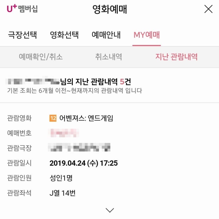  [일상] '그 영화'를 보았다. 어벤져스 : 엔드게임 (스포x)