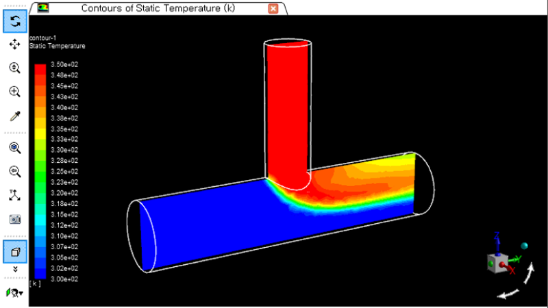 [유동해석] ANSYS Fluent에서 Mesh Outline Display 시 Partition Line 숨기기 : 네이버 블로그