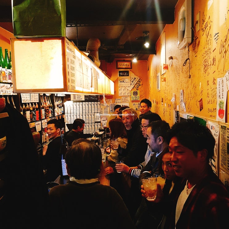  [여행] 나가사키 야나기코지 거리(Yanagikouji Street)의 타치노미 타탄바아에서 사케 한 잔