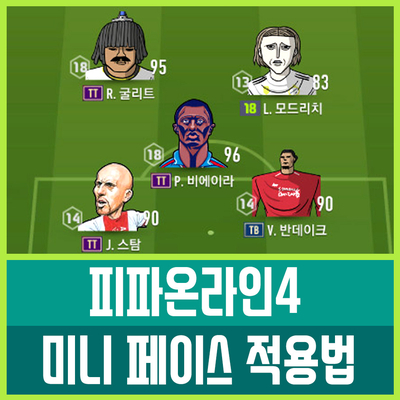  피파온라인4 미니 페이스 패치 적용법 공략