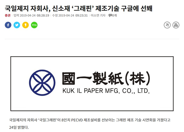  국일제지(078130), 연속 거래량 폭발, 주가전망은?!