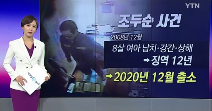  8살 여자아이 강간, 조두순 사건