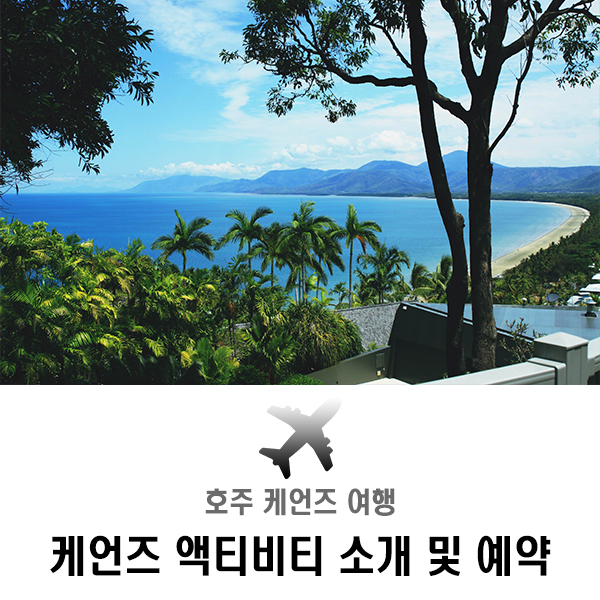  호주 케언즈 여행 중 즐길 수 있는 모든 액티비티 예약하기