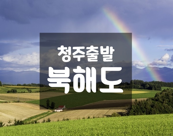  청주출발북해도 홋카이도여행 삿포로6월날씨 #대전하나투어 공식인증예약센터 하나투게더