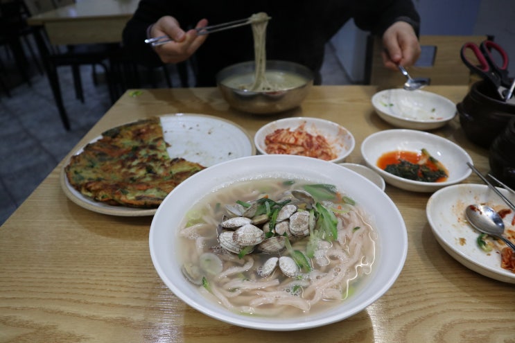  이수 칼국수 맛집 서민준 밀밭