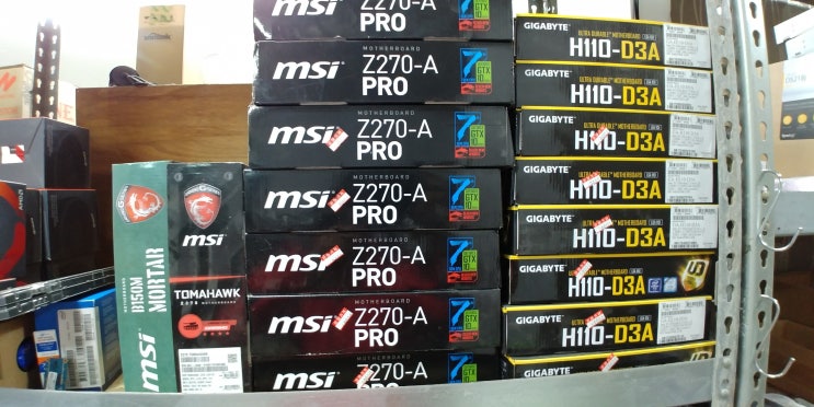  익산 중고 컴퓨터 부품 판매  매인보드 그래픽 램 하드 판매 전문 sh컴퓨터 G41 H55 H61 H81 H110 중고 매인보드 판매