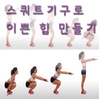  스쿼트기구로 강한 하체를 만들어요!!!