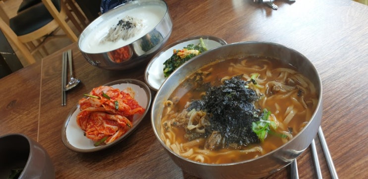  원주 칼국수 & 콩국수 둘 다 맛있는 향교칼국수