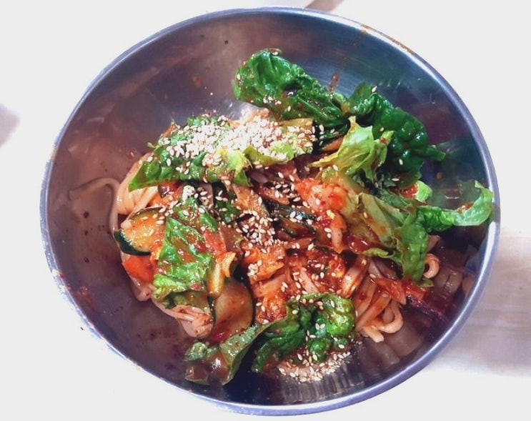  백종원 3대천왕 서울 맛집 문래 영일분식 칼비빔면