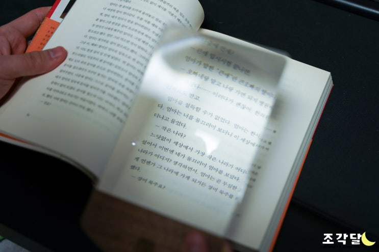  돋보기 안경 대신 휴대용돋보기  아이루페 우드리더!