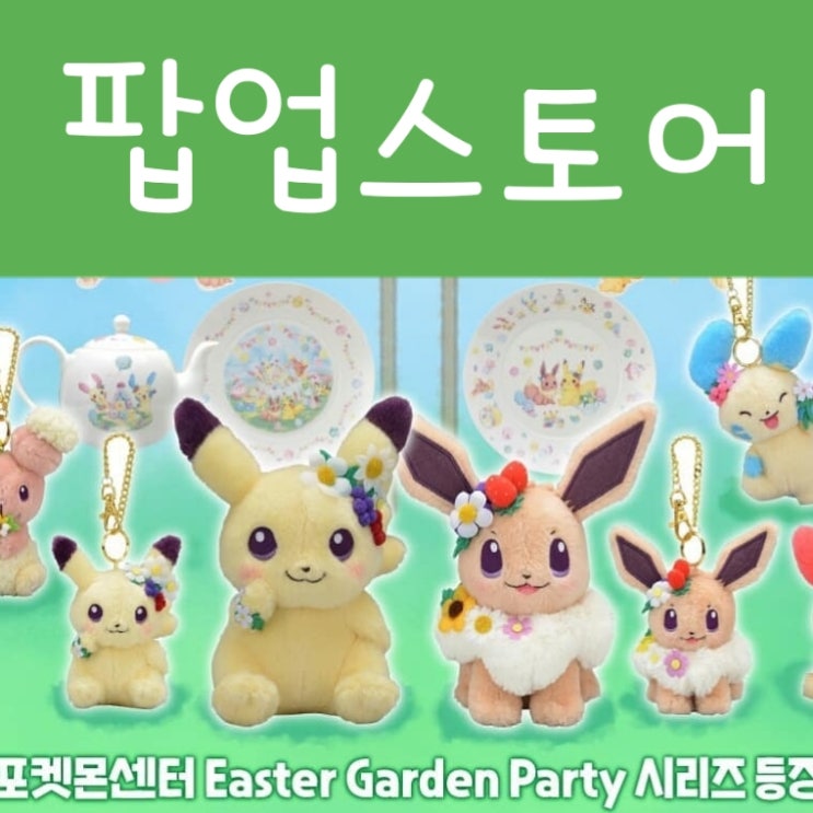  포켓몬 페스타 : 포켓몬 팝업스토어 라인업 모음