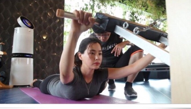  연예인 필라테스, 이하늬 몸매비결은 필라테스!