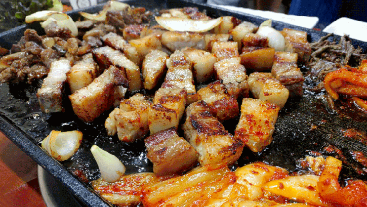 용산역 삼겹살 + 떡갈비에 반하다. "가람떡갈비" 용산역 삼겹살 + 떡갈비에 반하다. "가람떡갈비"