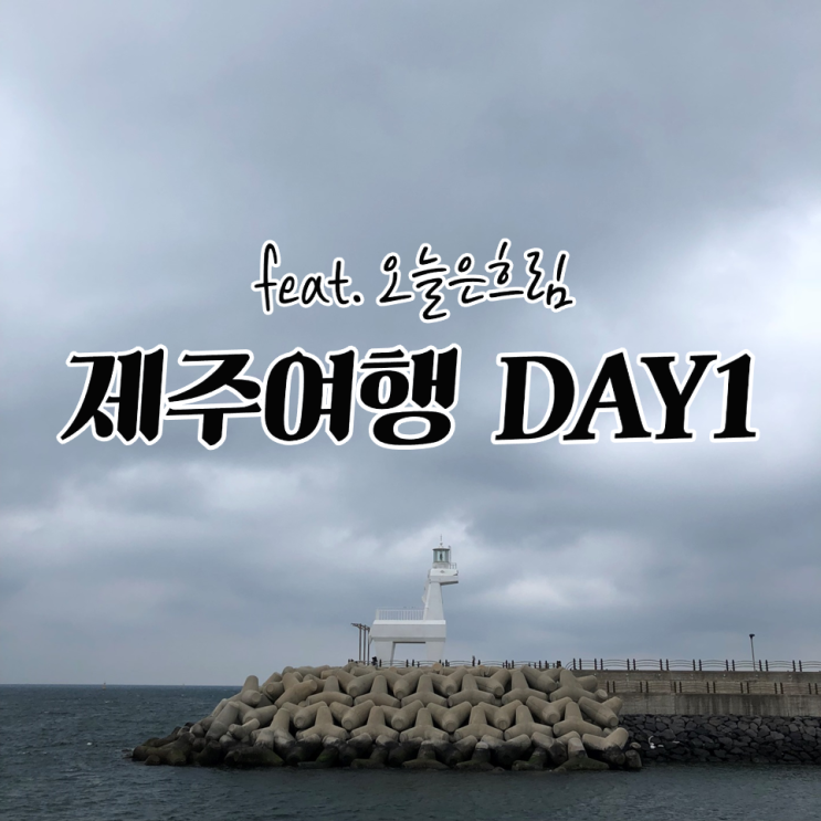  [2019년 4월 제주도 여행 1일차] 김포공항/제주김만복/이호테우해변