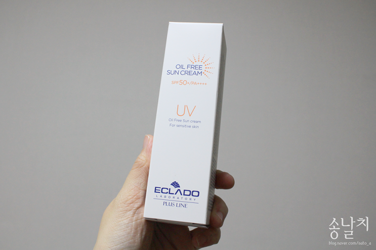  20대 썬크림 추천, 겟잇뷰티에 소개된 에끌라두 UV 오일프리 선크림