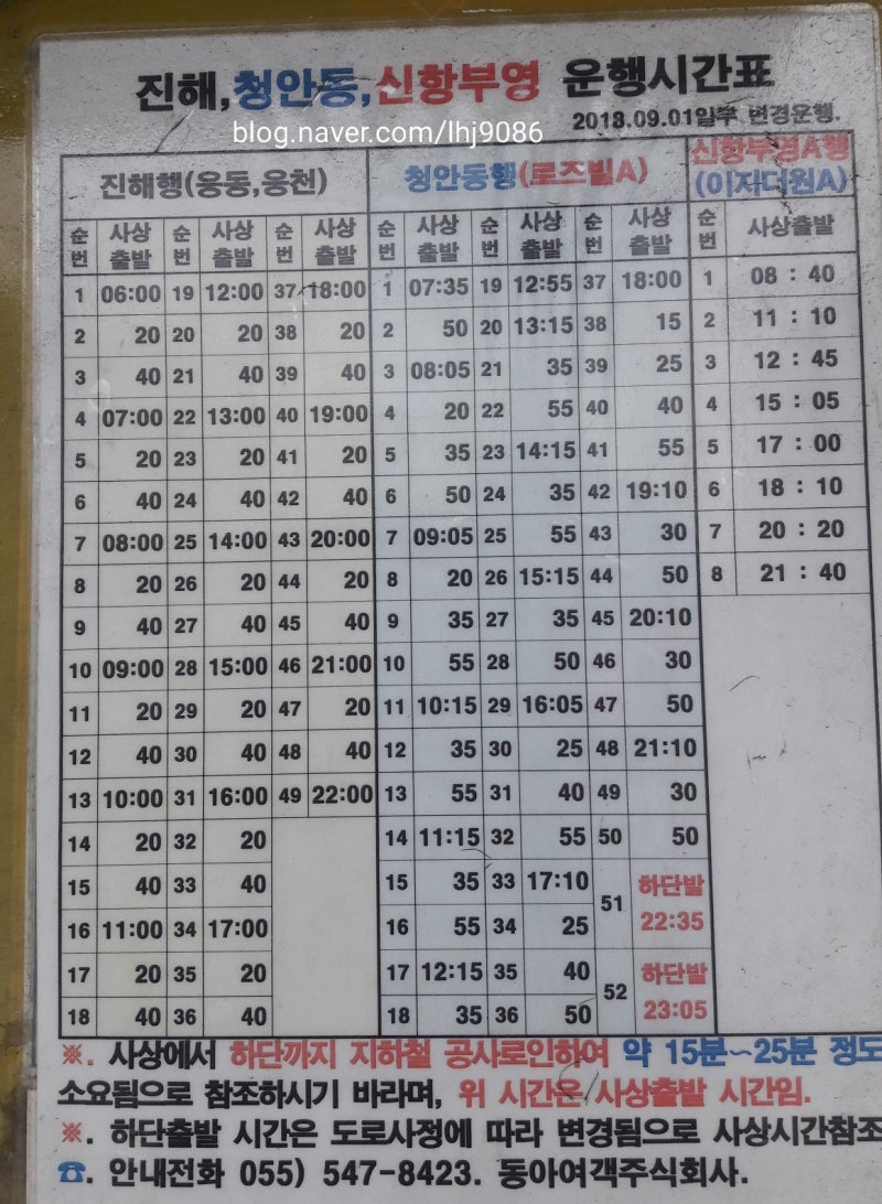 동아여객 부산 사상/하단 - 진해 웅동웅천용원 시간표, 요금정리 : 네이버 블로그 동아여객 부산 사상/하단 - 진해 웅동웅천용원 시간표, 요금정리 : 네이버 블로그