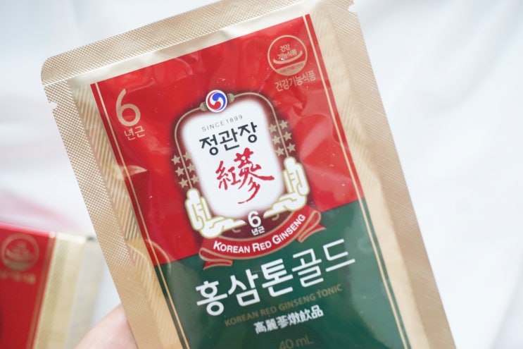  어버이날 선물, 60대 아빠 선물로 고른 정관장 홍삼톤 골드