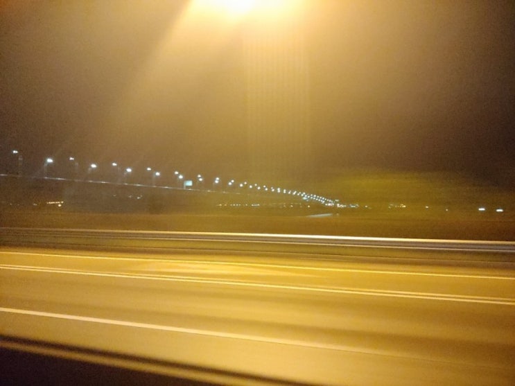  대구가는길~고속도로교통상황 그리고 황홀한야경~