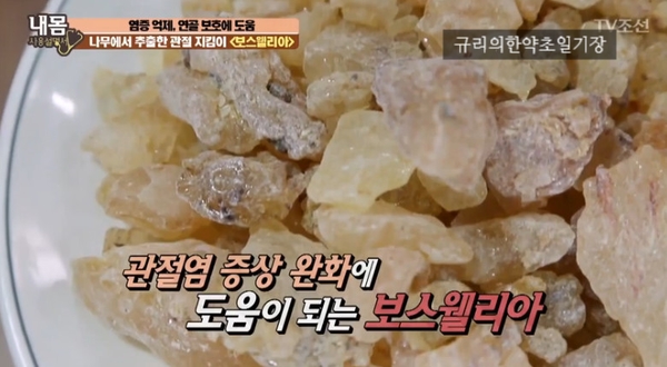  관절 건강에 좋은 표고버섯 보스웰리아 효능 봅니다!