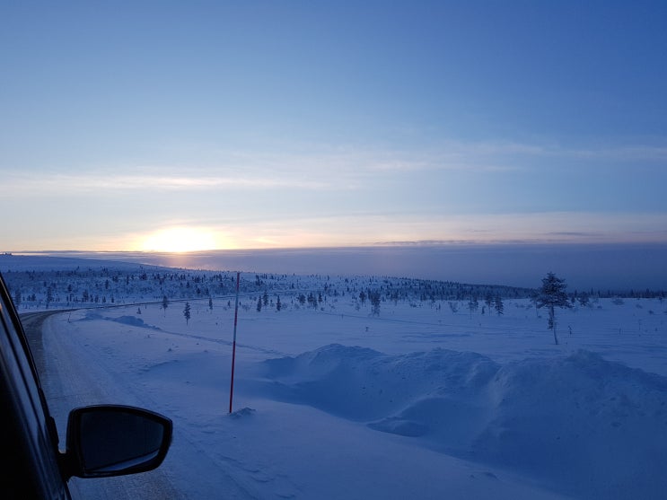 핀란드 이발로에서 사리셀카로 : 2018년 1월 24일의 기록