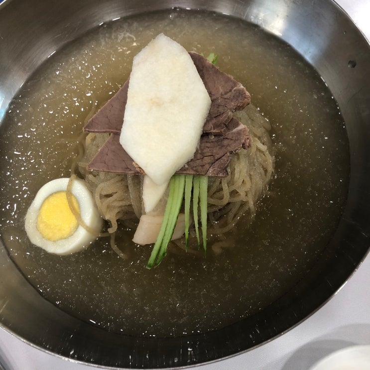  일산 평양냉면 을밀대 유명해서 가봤어요!