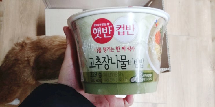 햇반컵반 고추장나물비빔밥 : 햇반컵반 간편식 추천 햇반컵반 고추장나물비빔밥 : 햇반컵반 간편식 추천