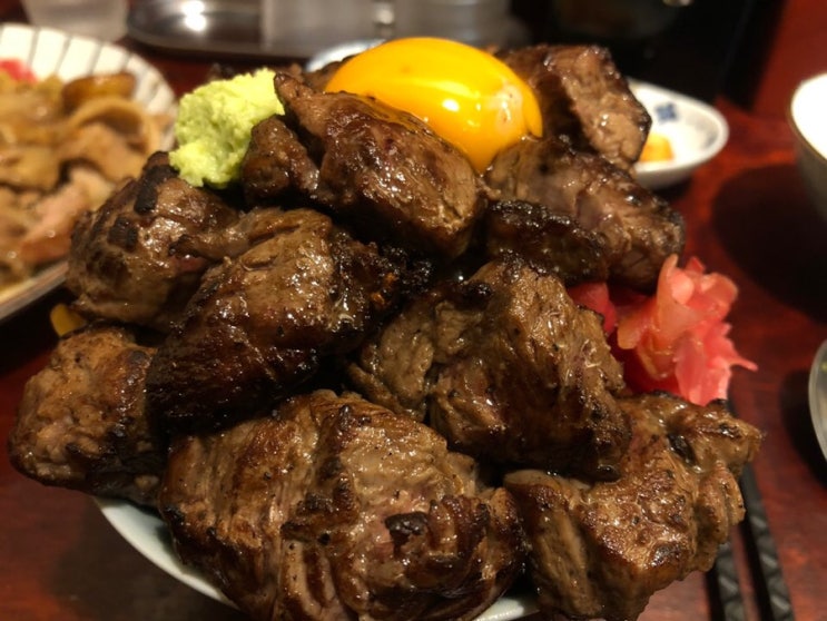  잠실 방이먹자골목맛집 요즘 핫한 스테키동 소고기덮밥 돈이찌 줄서서 먹은 솔직후기