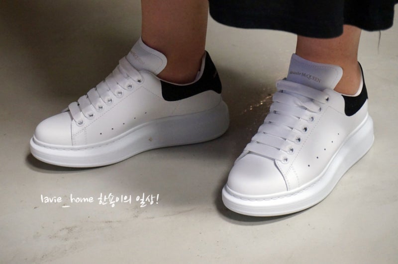 알렉산더 맥퀸 19SS 오버솔 (55370 WHGP7 9061) 솔직후기!
