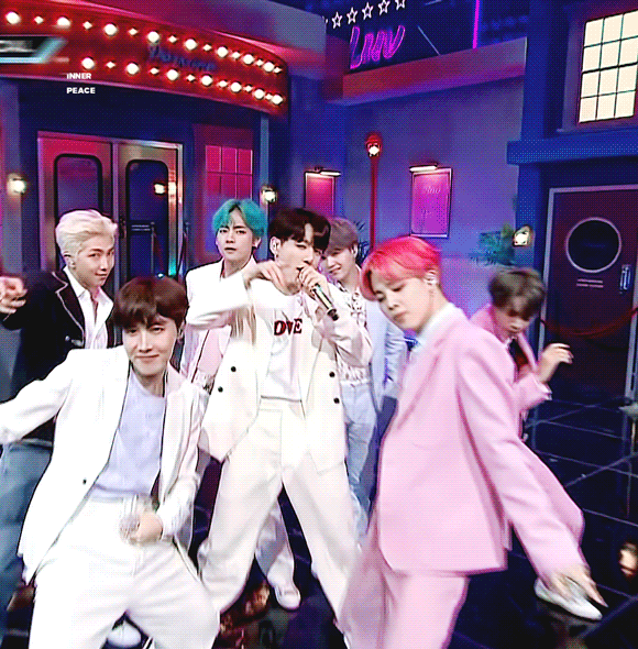  [방탄소년단] 190418 엠카운트다운 '작은 것들을 위한 시' 무대 움짤