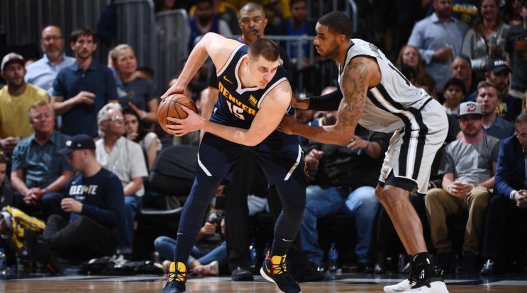  NBA Playoffs 2019-니콜라 요키치의 트리플더블로 덴버 역대 최초로 포스트시즌에서 샌안토니오에게 시리즈 승리!(샌안토니오 vs 덴버 7차전)