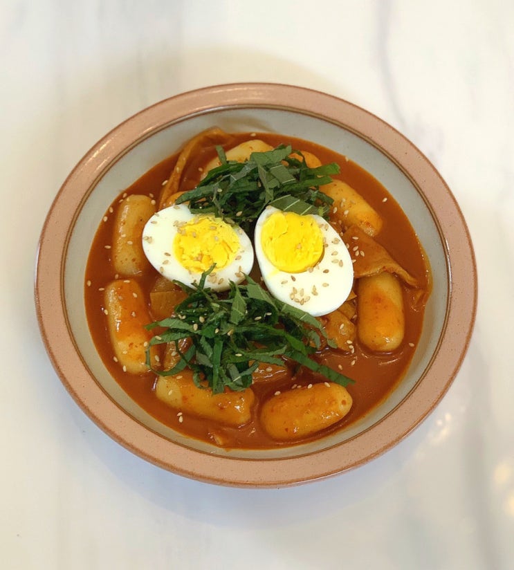  떡볶이 레시피 (치킨스톡 사용법, 치킨스톡 추천) 깻잎떡볶이 만드는법