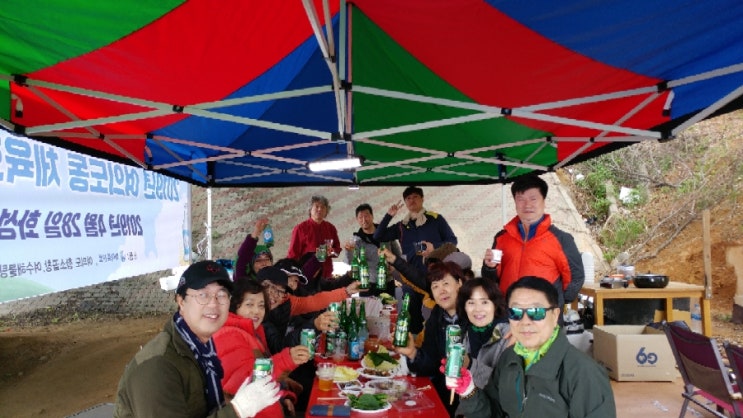  낚시도 하고 나물도 캐고. 영등포 여의도동체육회 2019 야유회, 화성 동방저수지에서 하나되어