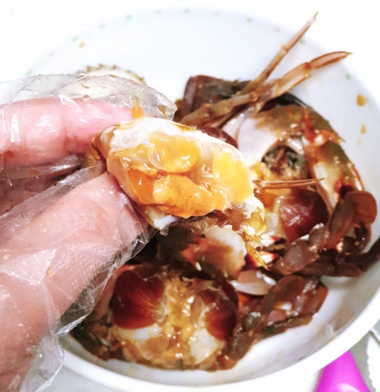  여수 간장게장 맛집 - 원앙식당 간장게장 갓김치 택배(쌍따봉)