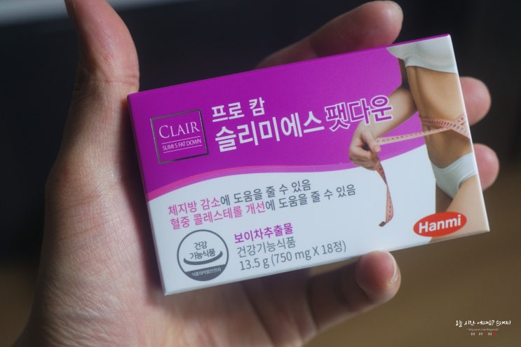 한미약품 프로캄 팻다운 : 약국에서 파는 체지방다이어트보조제