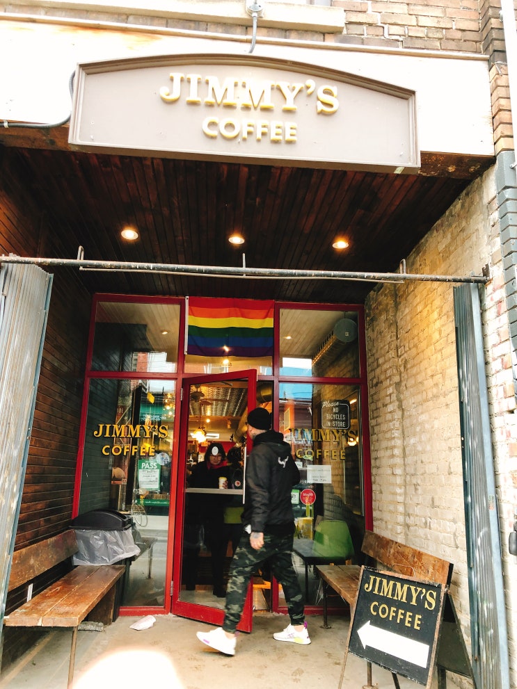 [화담 캐나다여행] 캐나다 토론토 차이나타운 켄싱턴마켓 커피맛집 JIMMY'S COFFEE  지미스커피