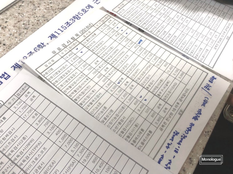  임신전 산전검사, 부천보건소