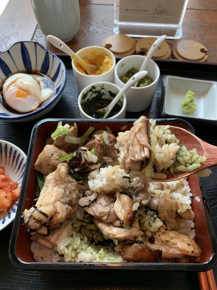  생활의 달인 후쿠오카식 닭고기덮밥 토리마부시 후기 마포구 상수동 상수닭 맛집