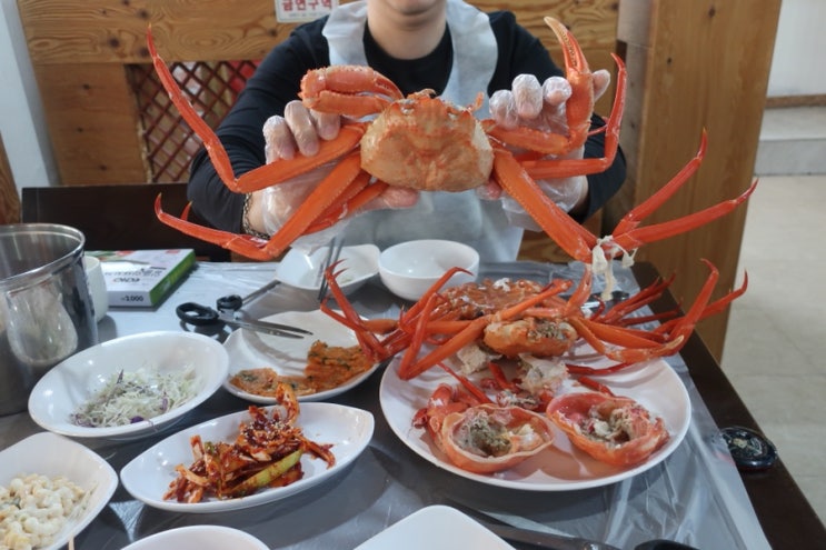  송도 회식 송도 모임 홍게 무한리필 ‘홍대장’