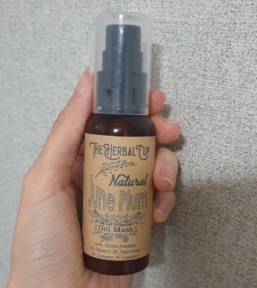  팩 프로젝트112)The herbal cup Natural June plum gel mask