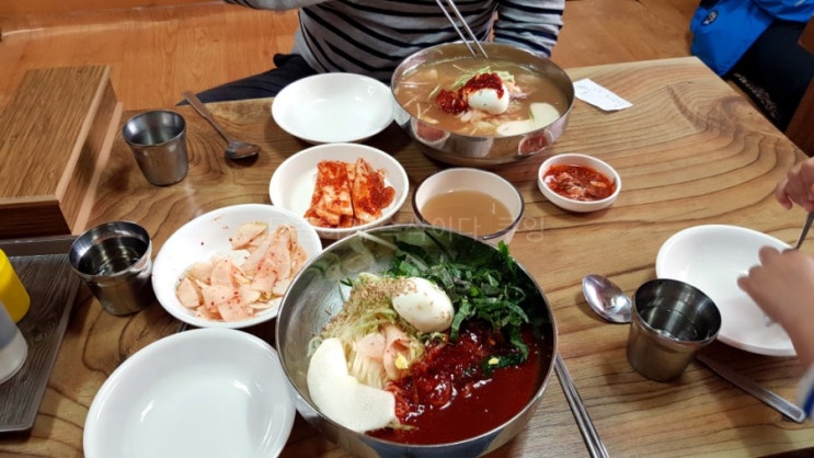 생활의달인에 나왔던 아산 밀면 맛집 '신정식당' / 2018년 10대맛의달인 선정