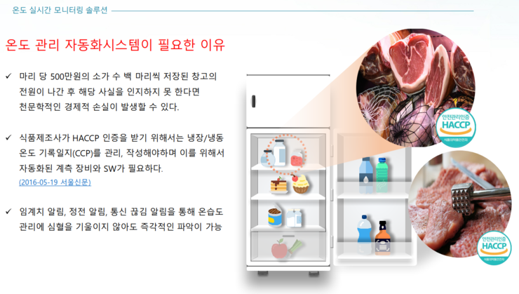  [와이즈맥스] 서울과 경기를 덮친 A형 간염.. 물이나 음식을 통해 전염되기 때문에 식자재 관리 시에 중요한 온도관리! 라디오노드를 통해 실시간으로 관리해보세요! 문자/전화/이메일 알람 기능 및 실시간 대이터 저장