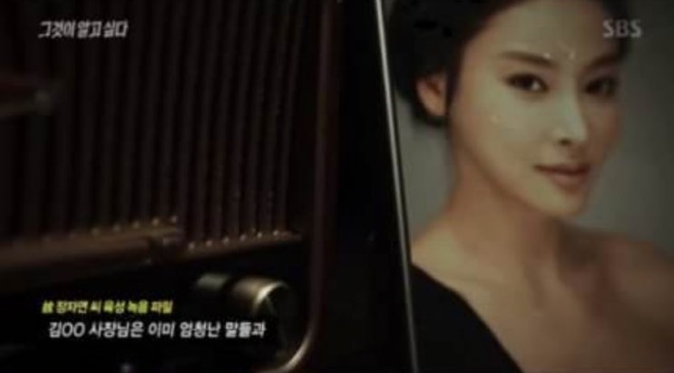  그것이 알고 싶다 장자연 문건 미스터리-누가 그녀를 이용했나?